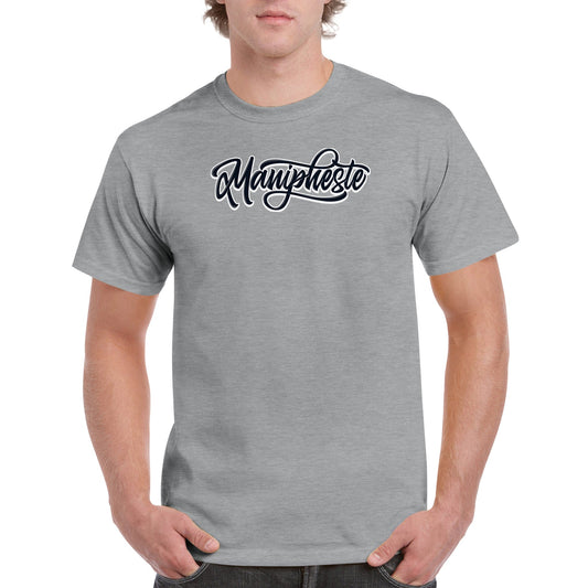 Manipheste Black Logo T-Shirt (Mens) - Manipheste