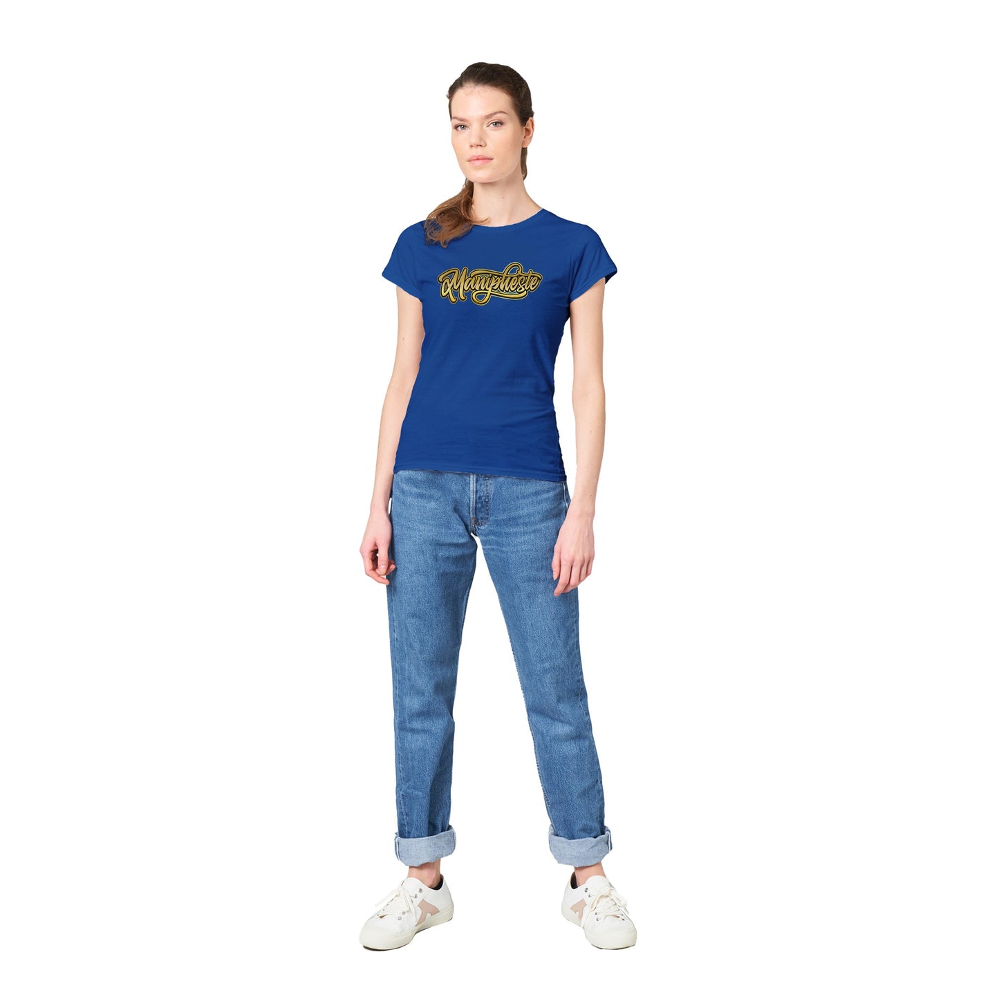 Manipheste Gold Logo T-Shirt (Womens)