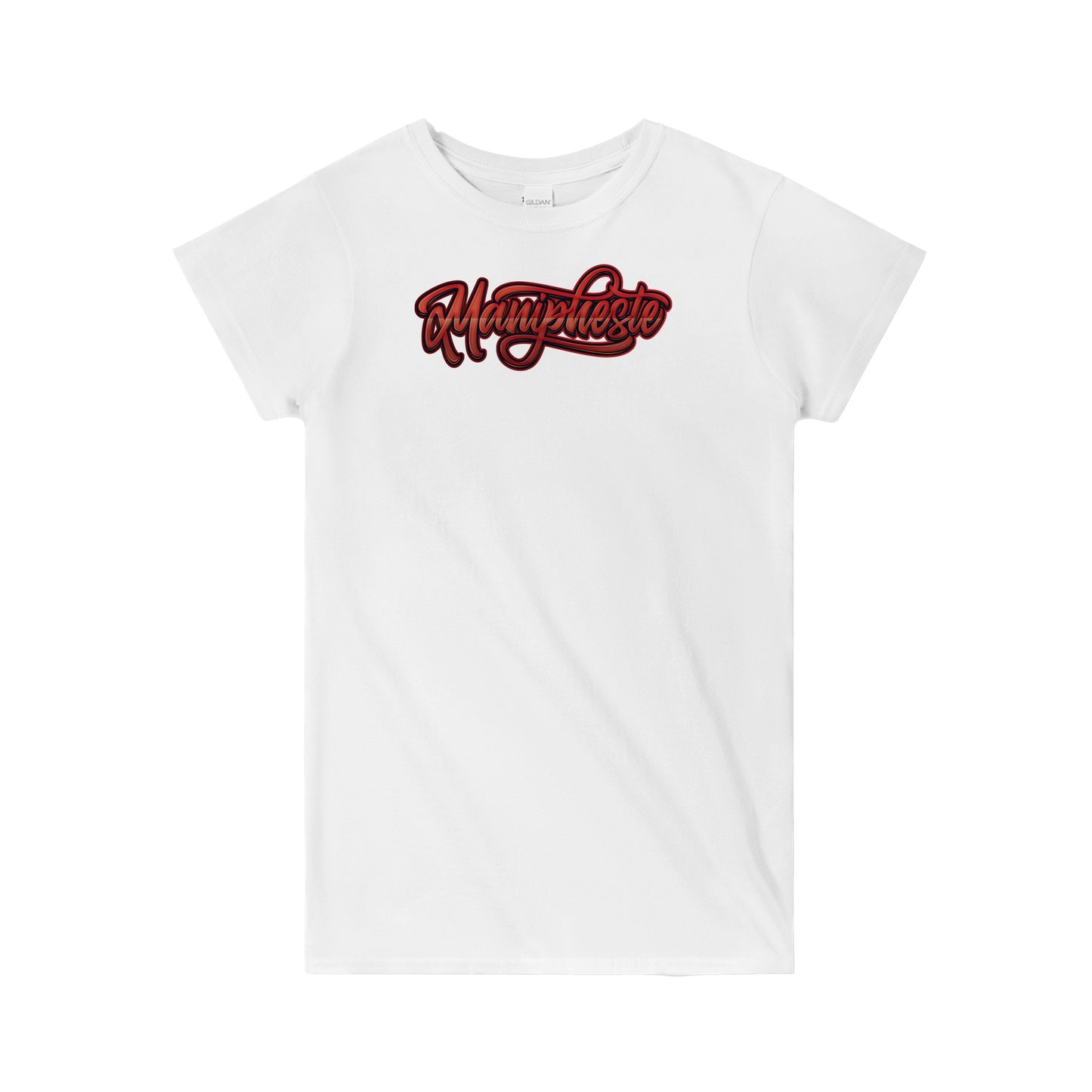 Manipheste Red Logo T-Shirt (Womens)