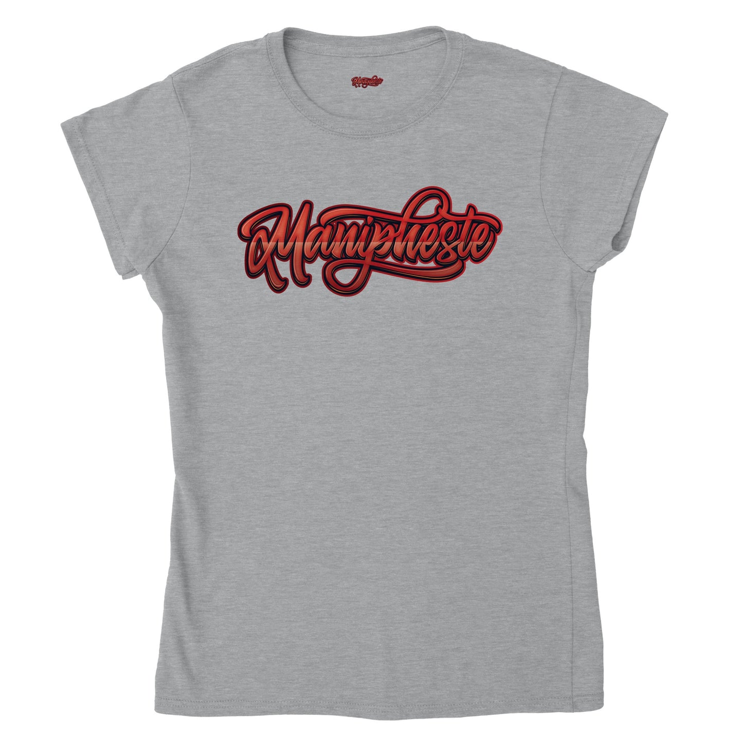 Manipheste Red Logo T-Shirt (Womens)