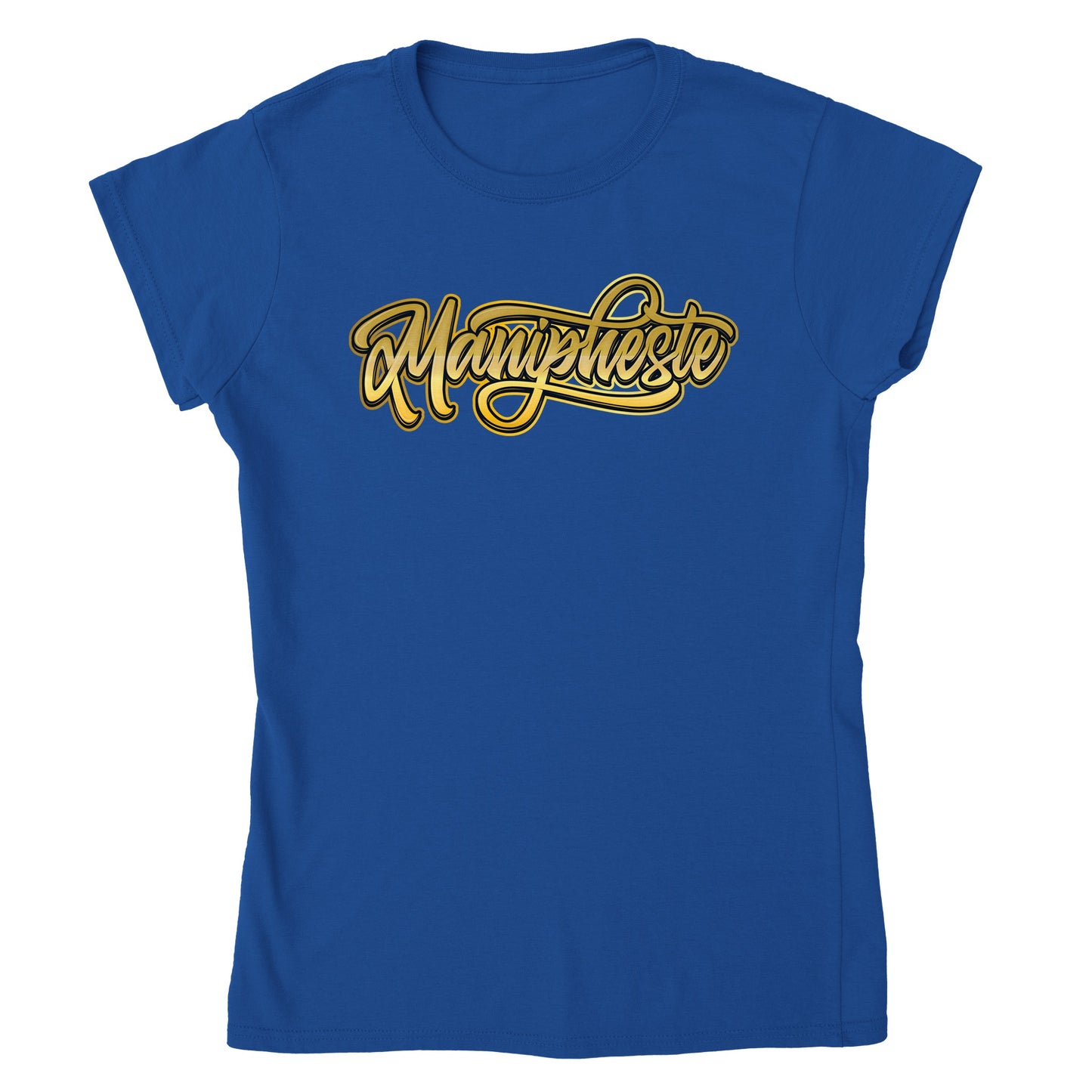 Manipheste Gold Logo T-Shirt (Womens)