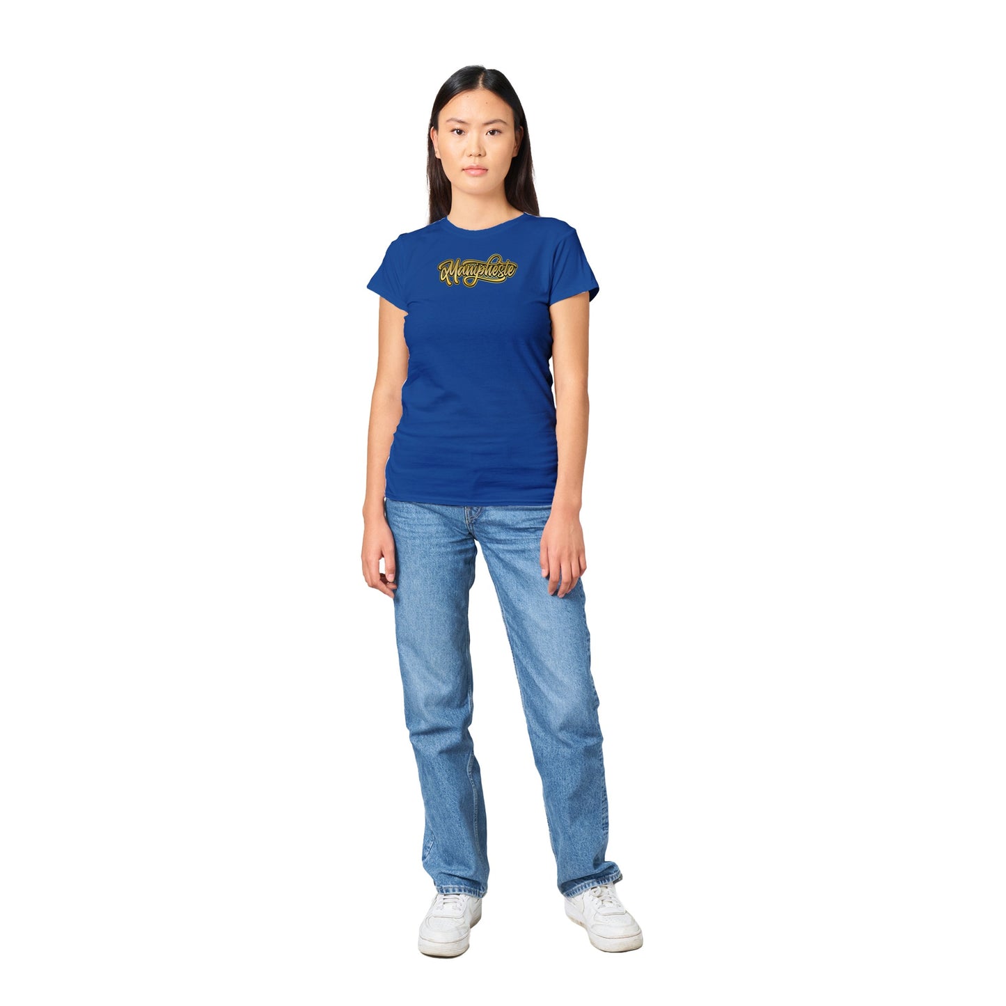 Manipheste Gold Logo T-Shirt (Womens)