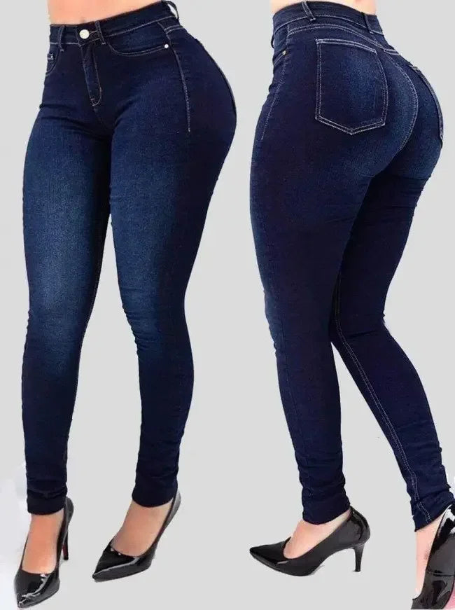 Sittin' Pretty - High Waist Stretch Jeans (Womens)