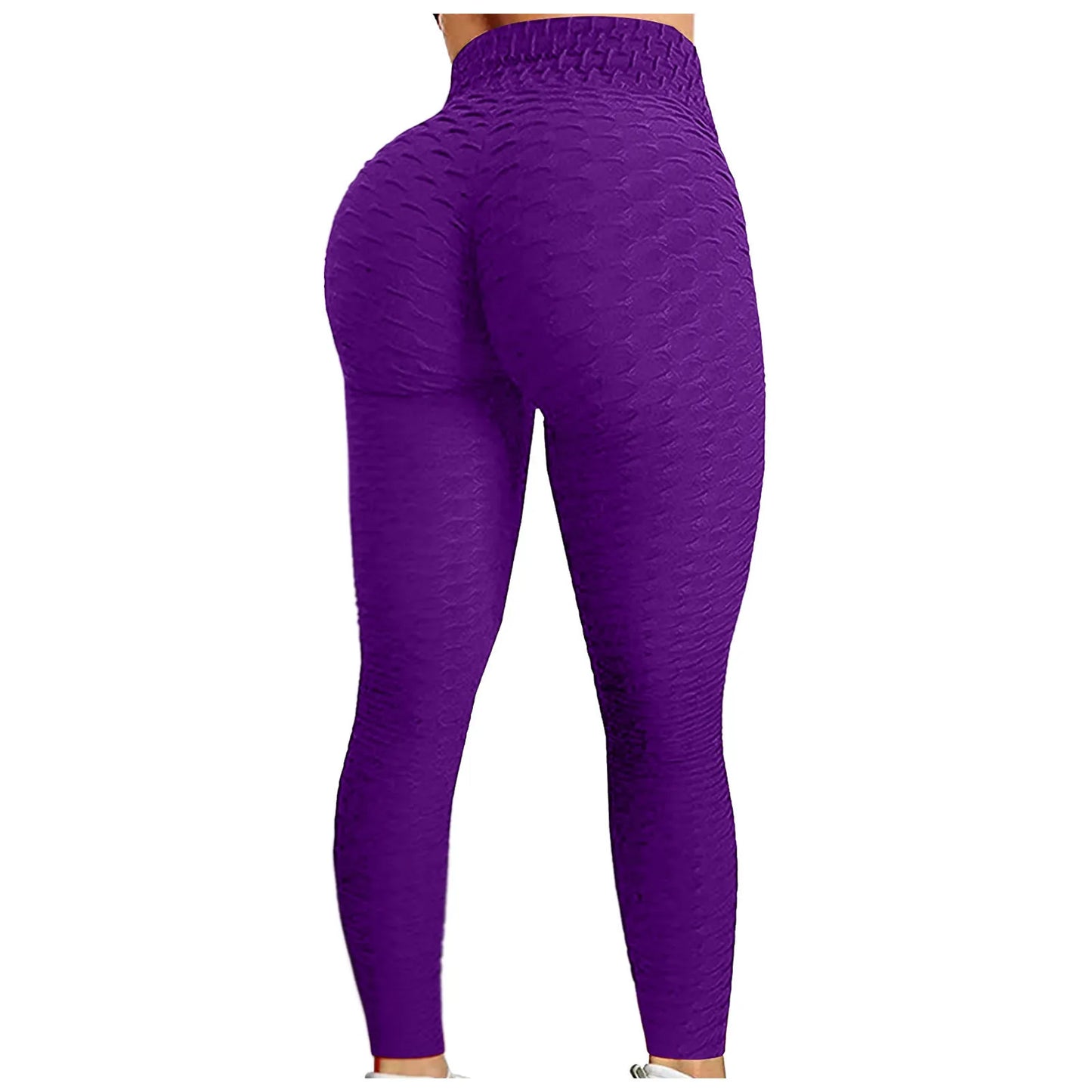 Killin 'Em - Textured Spandex Tight Fit High Waist Leggings (Womens)