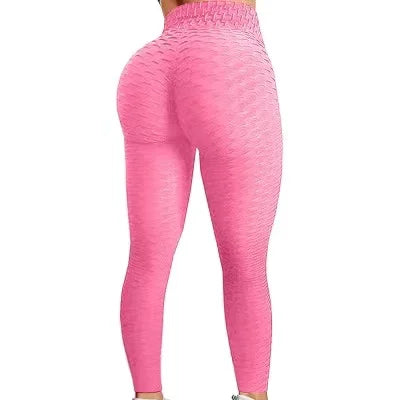 Killin 'Em - Textured Spandex Tight Fit High Waist Leggings (Womens)