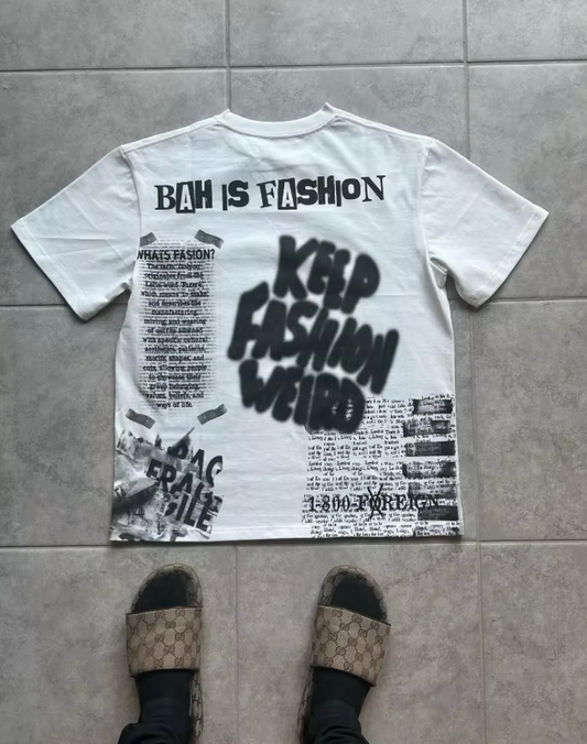 Keep Fashion Weird -  Elevated Streetwear Oversized T-Shirt (Unisex)