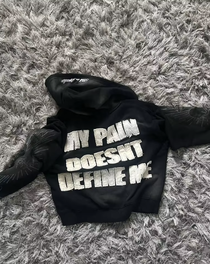 Pain Doesn't Define Me -  Elevated Streetwear Hoodie (Unisex)