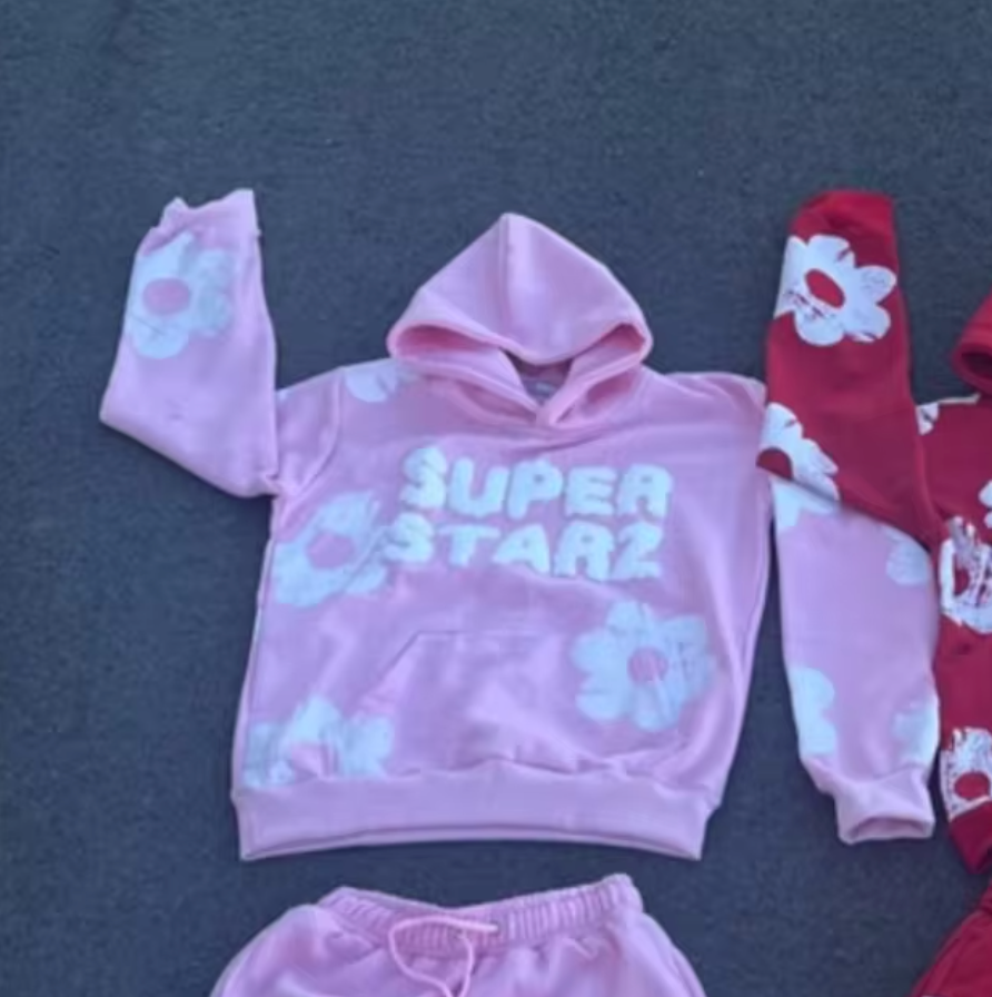 Super Starz -  Elevated Streetwear Hoodie and Sweatpants Set (Unisex)