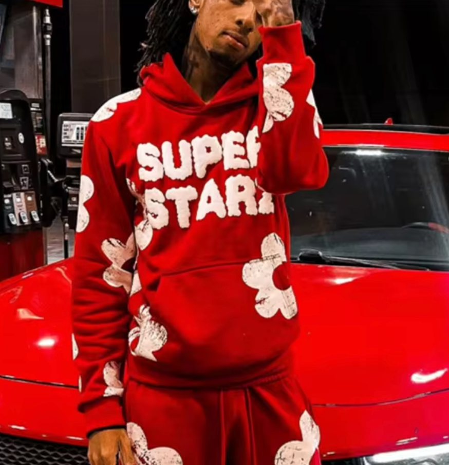 Super Starz -  Elevated Streetwear Hoodie and Sweatpants Set (Unisex)