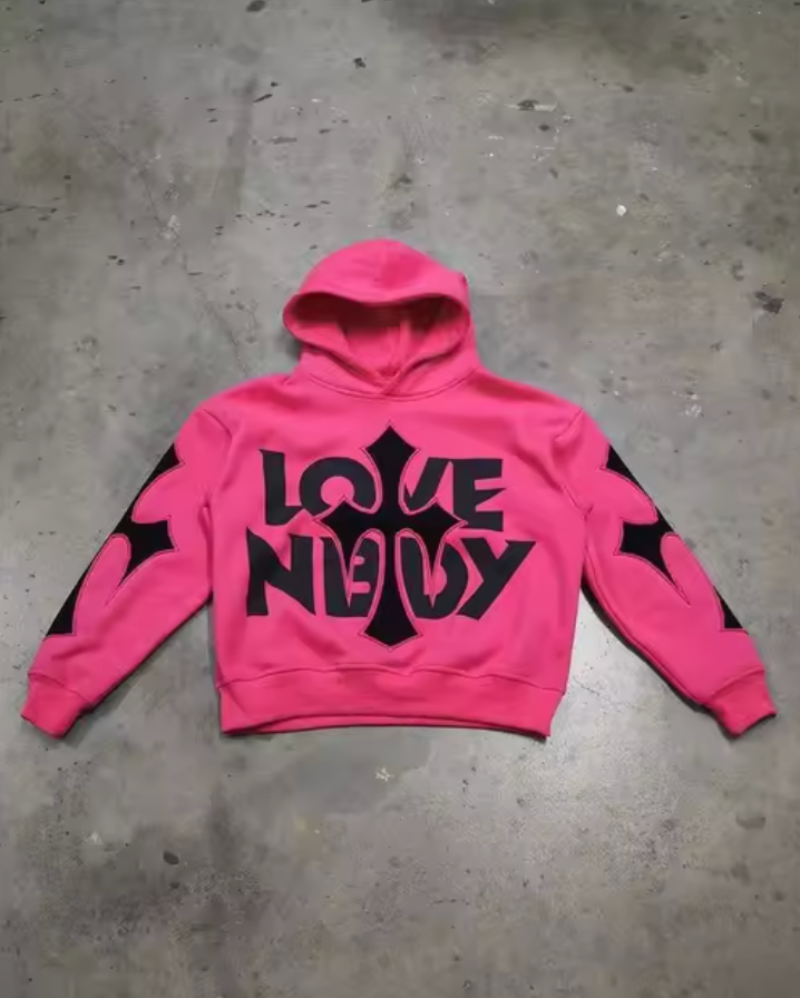 No Love -  Elevated Streetwear Hoodie and Sweatpants Set (Unisex)