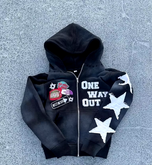 One Way Out -  Elevated Streetwear Hoodie (Unisex)