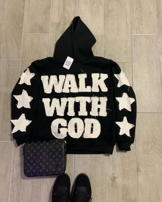 Walk With God -  Elevated Streetwear Hoodie (Unisex)