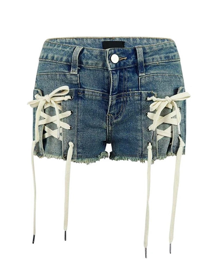 Intuition - Laced-up Premium Shorts