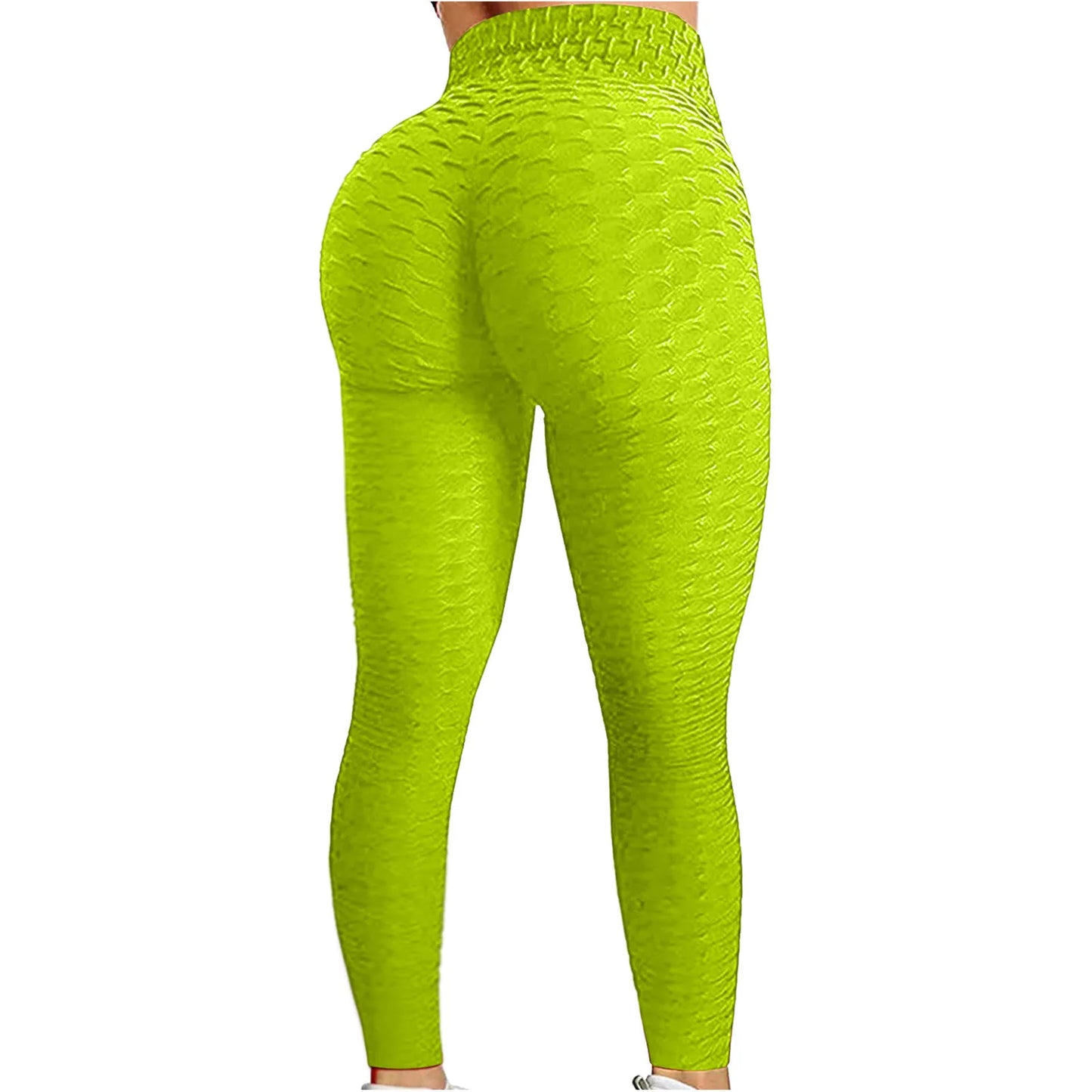 Killin 'Em - Textured Spandex Tight Fit High Waist Leggings (Womens)