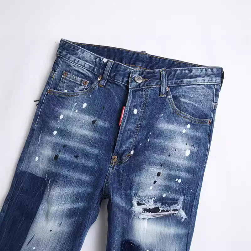 Drippin' - Premium Ripped Faded Jeans (Mens)