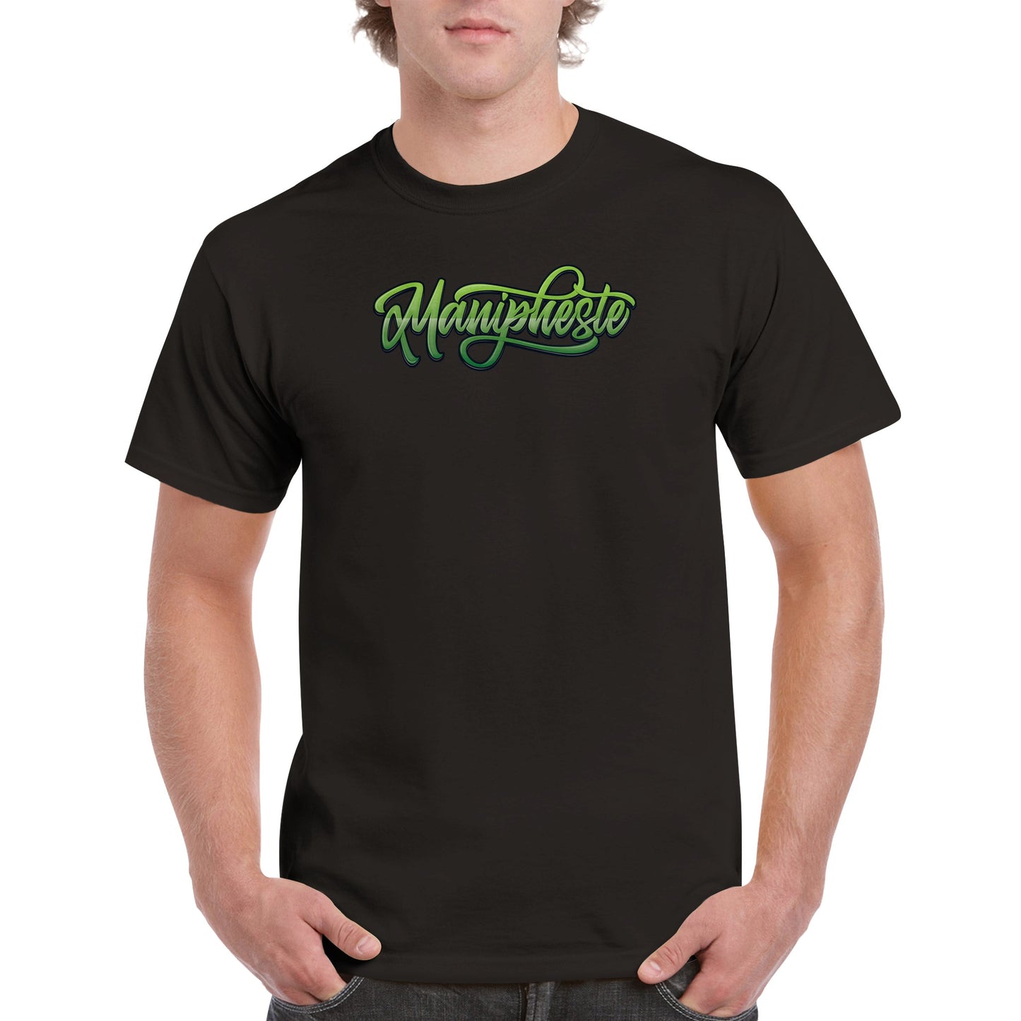 Manipheste Green Logo T-Shirt (Mens)