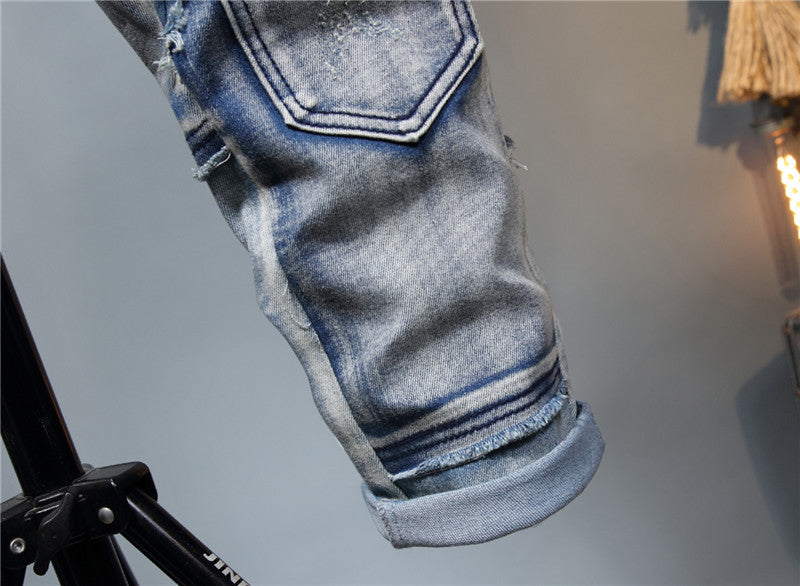 Dripped - Blue Stitched Premium Jeans (Mens)