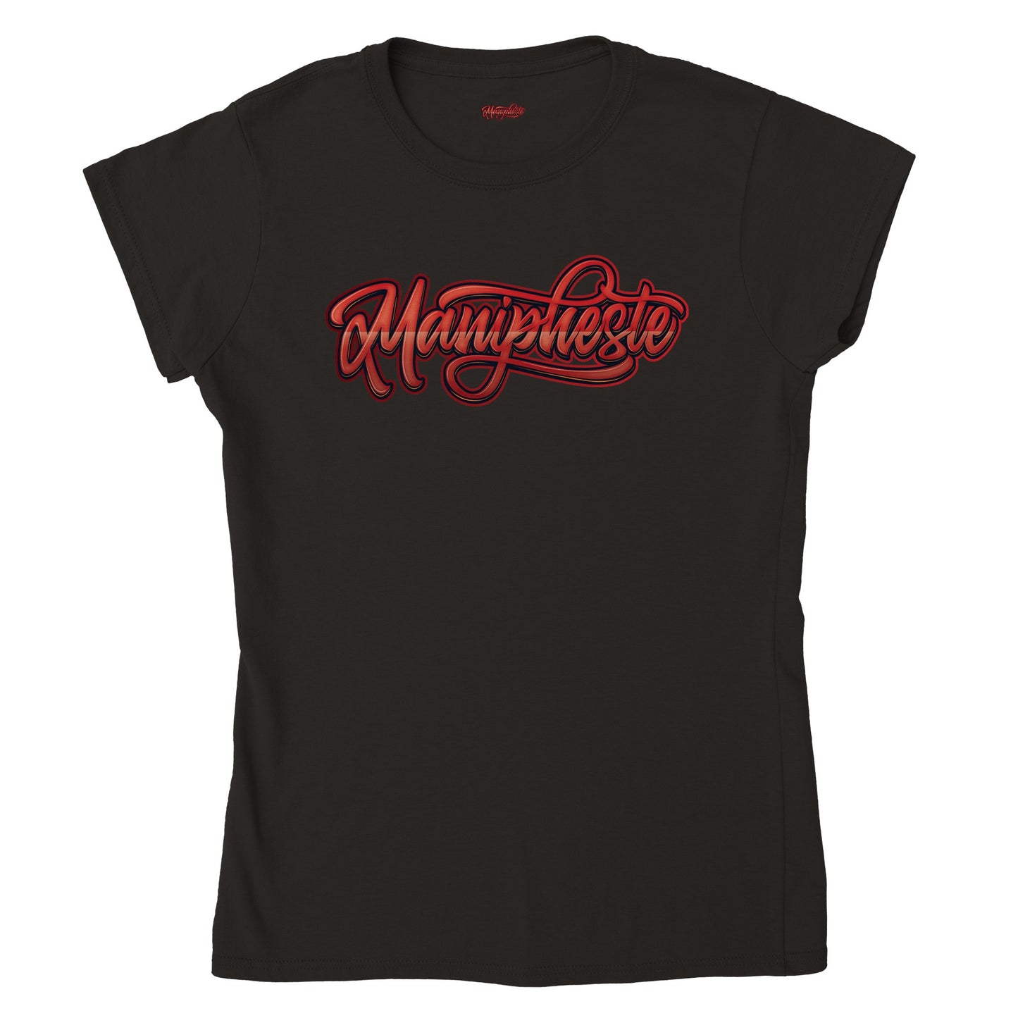 Manipheste Red Logo T-Shirt (Womens)