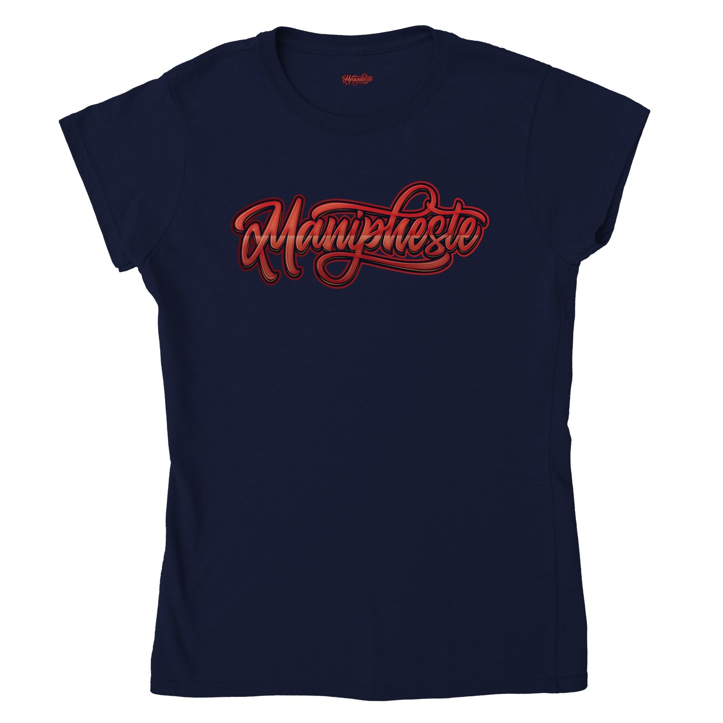 Manipheste Red Logo T-Shirt (Womens)