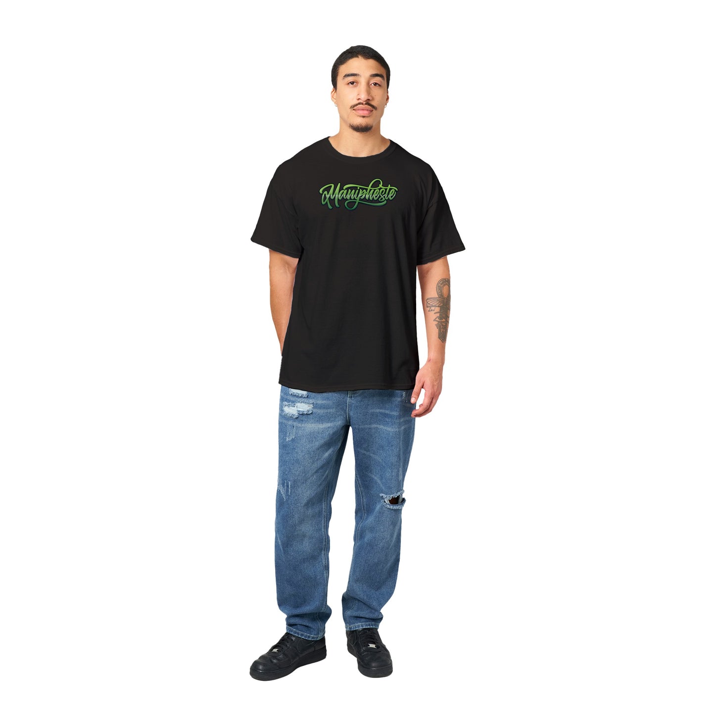 Manipheste Green Logo T-Shirt (Mens)