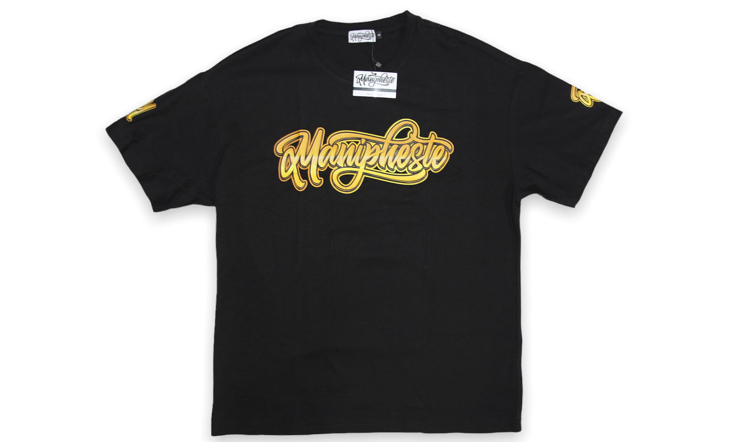 The Next Millionaire - Black Manipheste T-Shirt (Unisex)