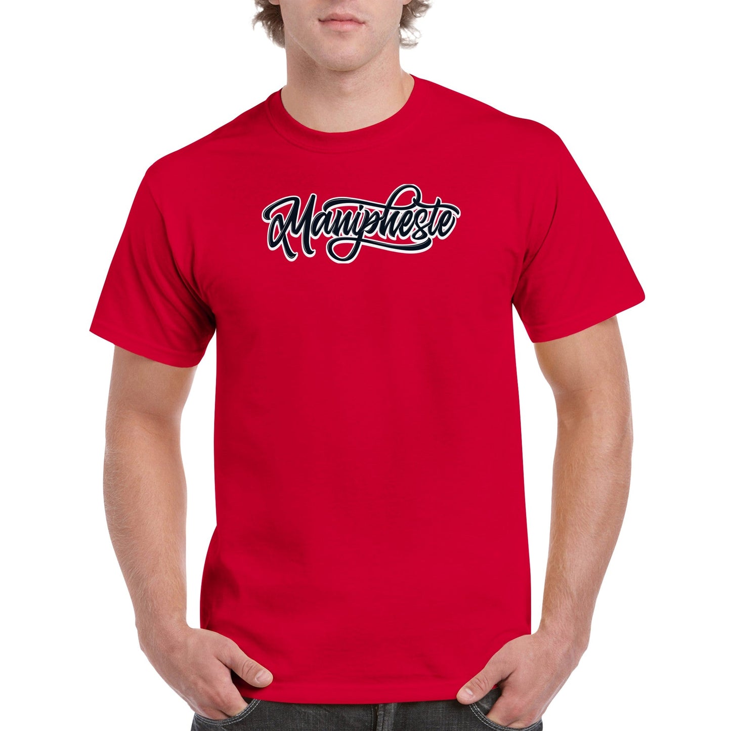 Manipheste Black Logo T-Shirt (Mens) - Manipheste