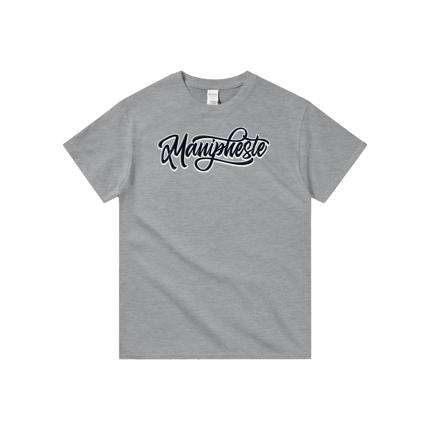 Manipheste Black Logo T-Shirt (Mens) - Manipheste