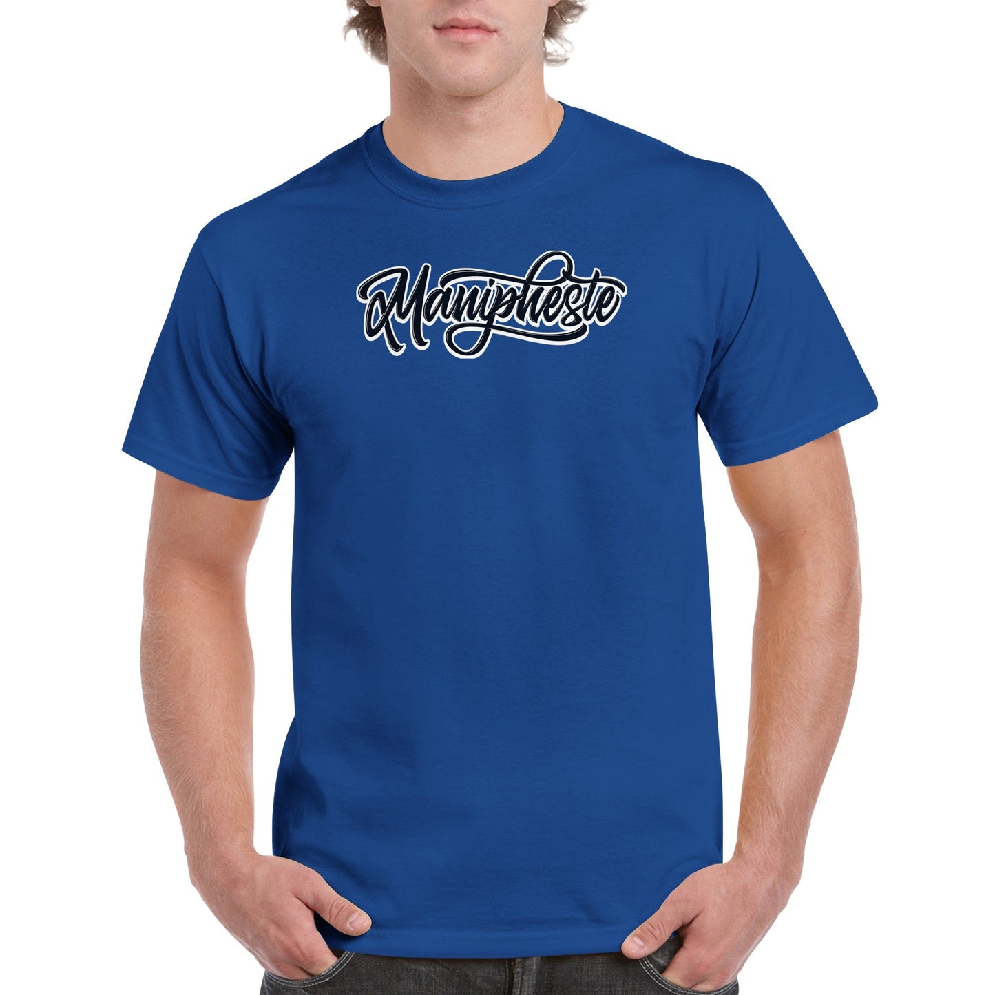 Manipheste Black Logo T-Shirt (Mens) - Manipheste