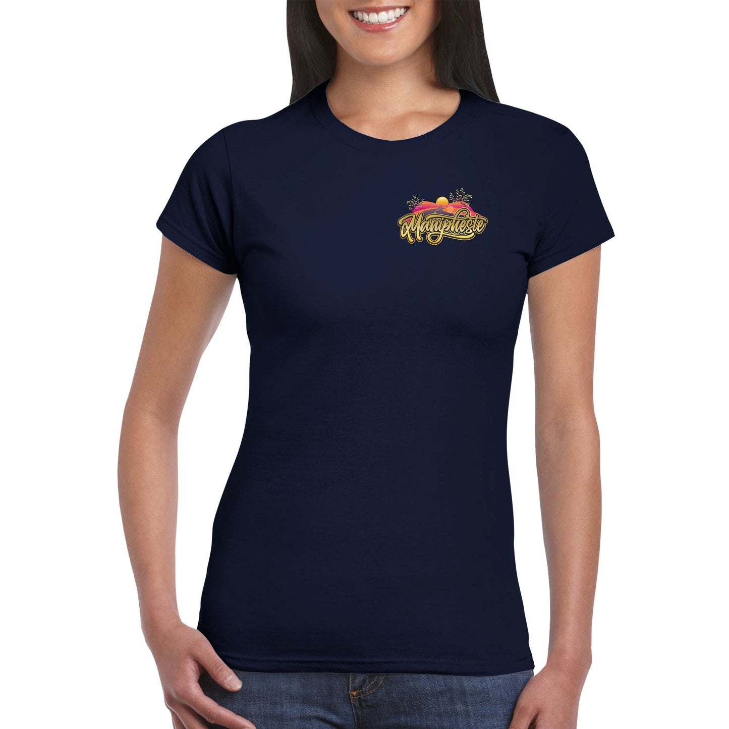 Manipheste Gold Logo Shirt (Womens) - Manipheste