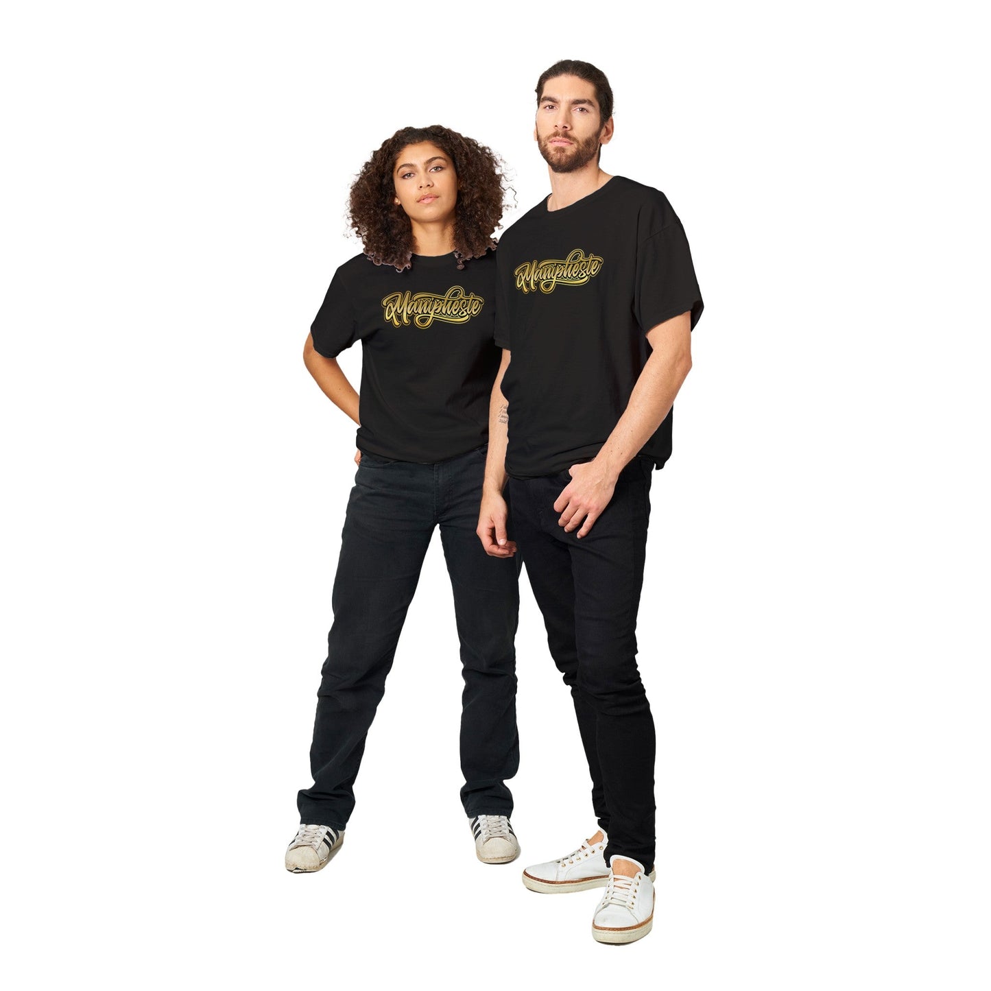 Manipheste Gold Logo T-Shirt (Mens) - Manipheste