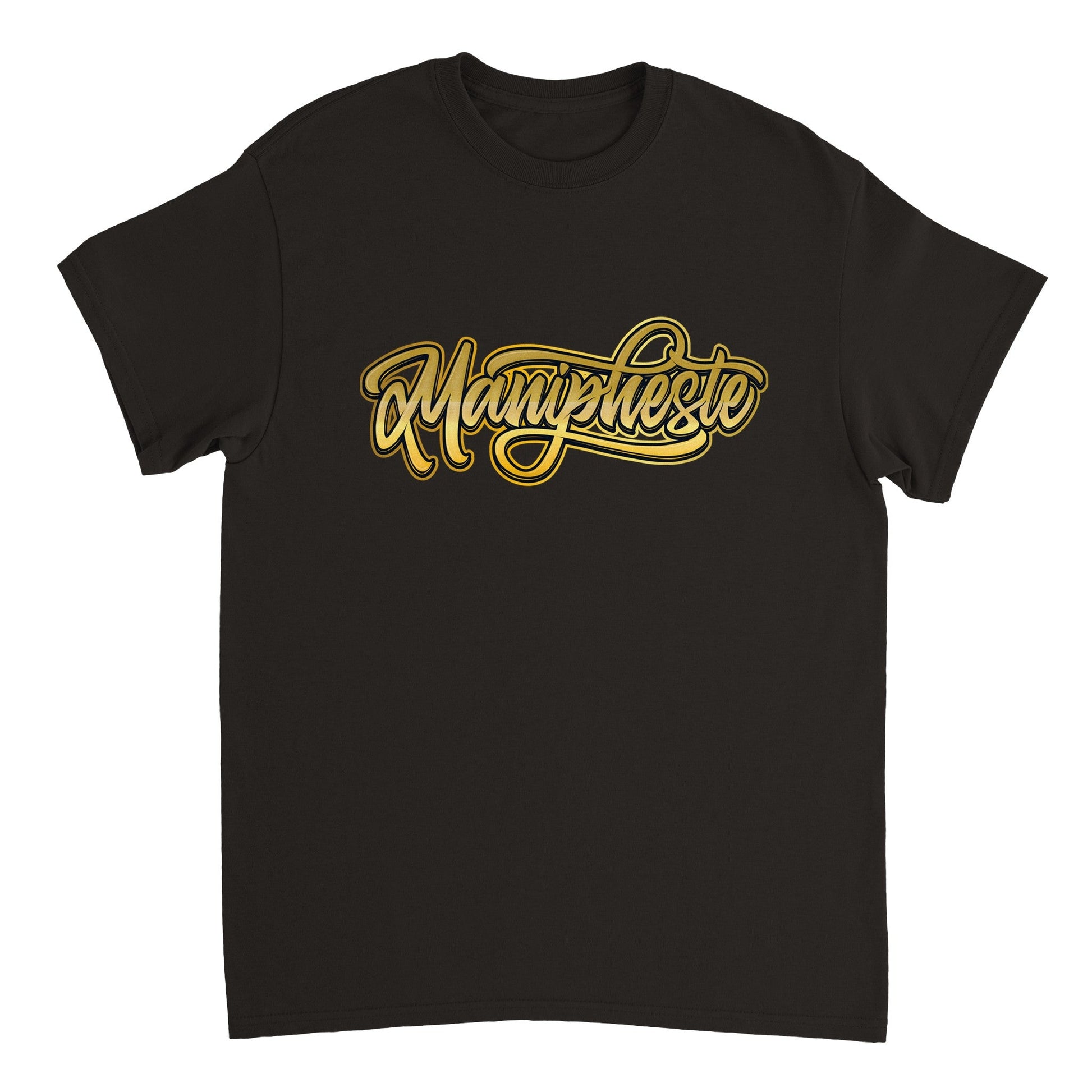 Manipheste Gold Logo T-Shirt (Mens) - Manipheste