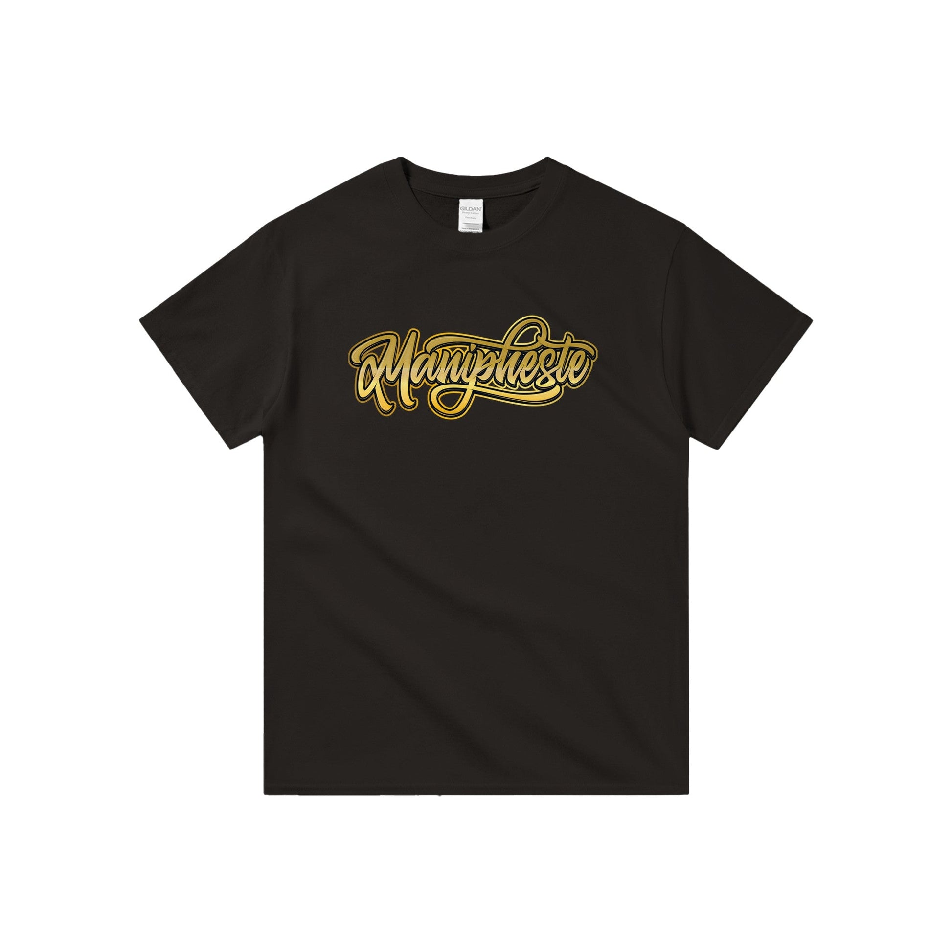 Manipheste Gold Logo T-Shirt (Mens) - Manipheste