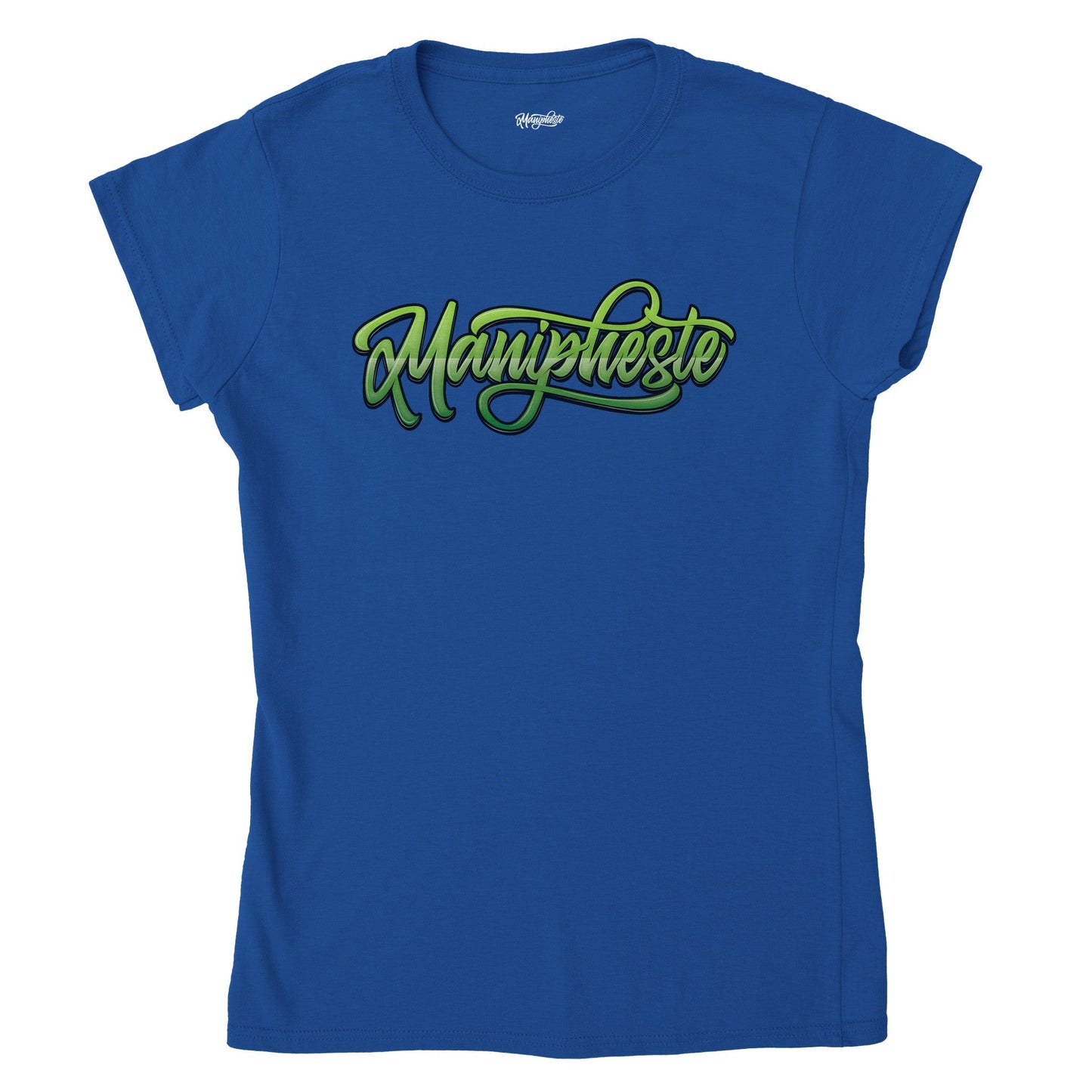 Manipheste Green Logo T-Shirt (Womens) - Manipheste